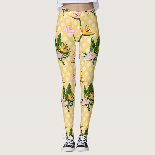 Blume Leggings (Vorderseite)