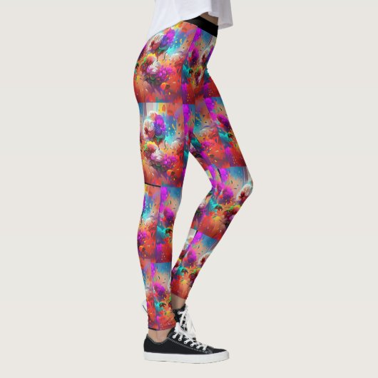 Blume Leggings (Rechts)
