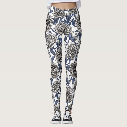 Blume Leggings (Vorderseite)