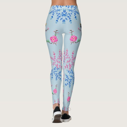 Blume Leggings (Rückseite)