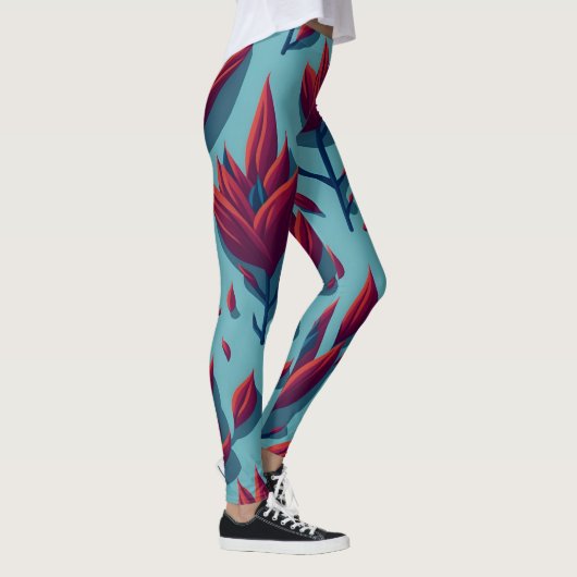 Blume Leggings (Rechts)