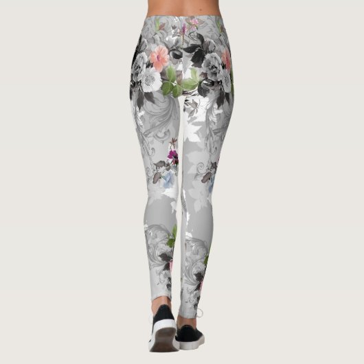 Blume Leggings (Rückseite)
