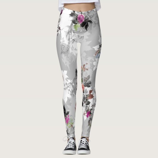 Blume Leggings (Vorderseite)