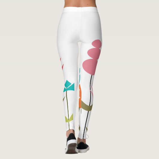 Blume Leggings (Rückseite)