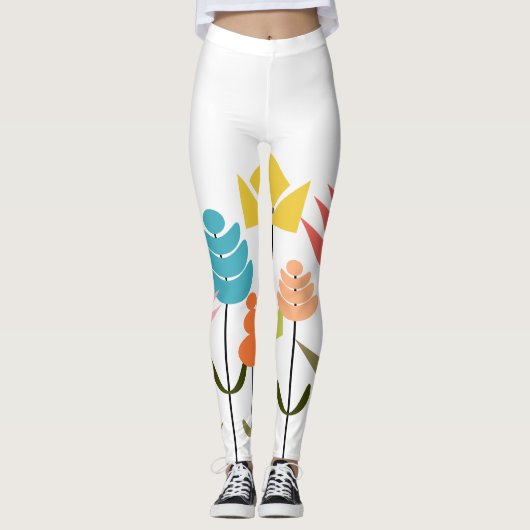 Blume Leggings (Vorderseite)