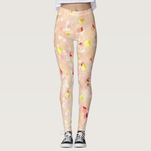 Blume Leggings (Vorderseite)
