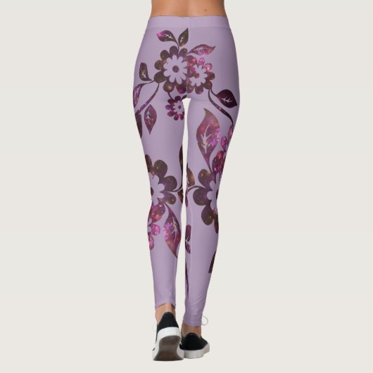 Blume Leggings (Rückseite)