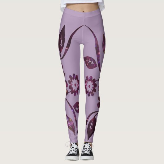 Blume Leggings (Vorderseite)