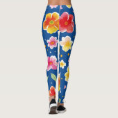 Blume Leggings (Rückseite)