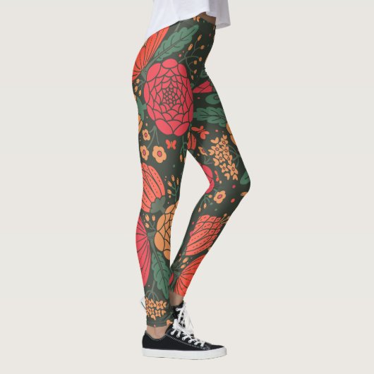 Blume Leggings (Rechts)