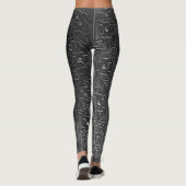 Blume Leggings (Rückseite)