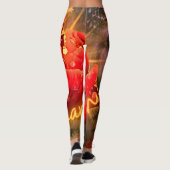 Blume Leggings (Rückseite)