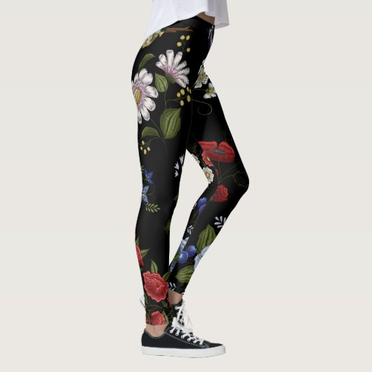Blume Leggings (Rechts)