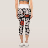 Blume Leggings für Frauen (Rückseite)