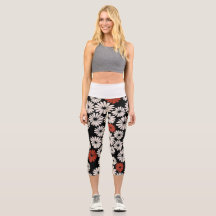 Blume Leggings für Frauen