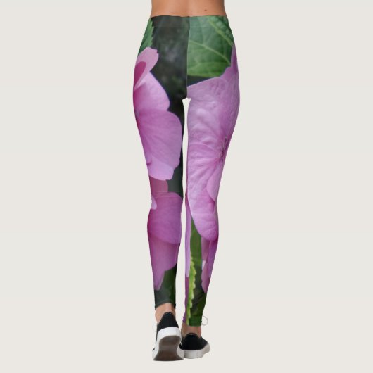 Blume-Leggings Leggings (Rückseite)