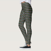 Blume Leggings Mehrfarbig Stilvoll (Links)