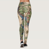 Blume Leggings von HAS Jewels (Rückseite)