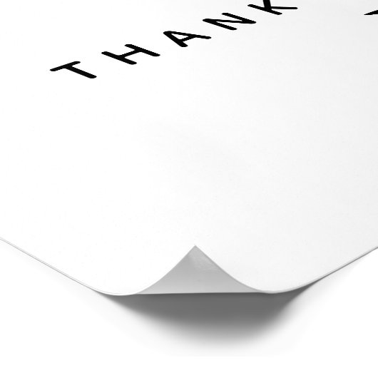 Blume Lehrerbewertungstag Art Poster (Ecke)