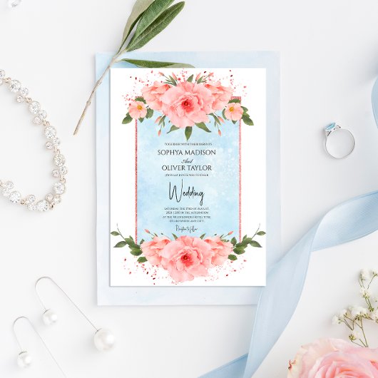 Blume leicht blau und blau, botanisch dumm einladung