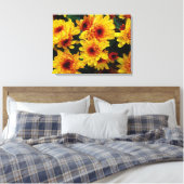 Blume, Leinwand (Insitu (Schlafzimmer))