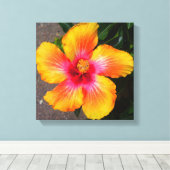 Blume Leinwand (Insitu (Holzboden))
