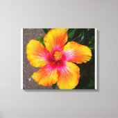 Blume Leinwand (Vorderseite)