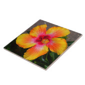 Blume Leinwand Fliese (Seite)