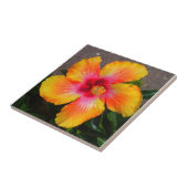 Blume Leinwand Fliese (Seite)