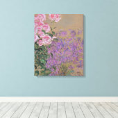 Blume Leinwanddruck (Insitu (Holzboden))