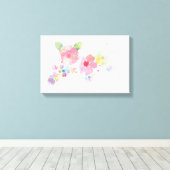 Blume Leinwanddruck (Insitu (Holzboden))