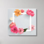 Blume Leinwanddruck (Vorderseite)