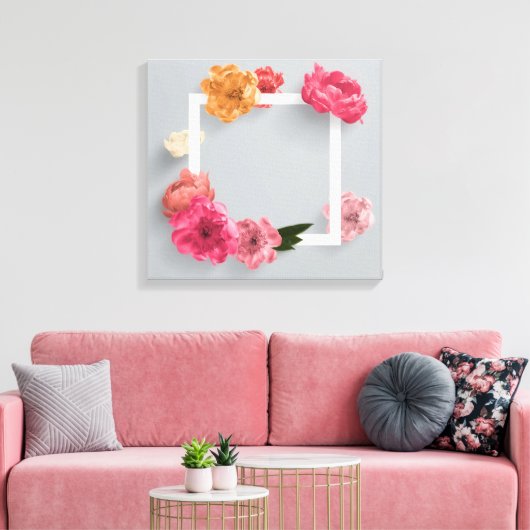 Blume Leinwanddruck (Insitu (Wohnzimmer))