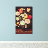 Blume Leinwanddruck (Insitu (Holzboden))