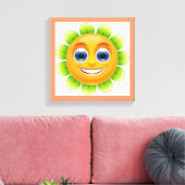 Blume Leinwanddruck (Insitu (Wohnzimmer))