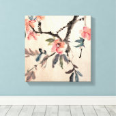 Blume Leinwanddruck (Insitu (Holzboden))