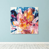 Blume Leinwanddruck (Insitu (Holzboden))