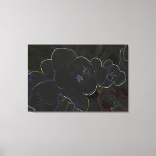 Blume Leinwanddruck