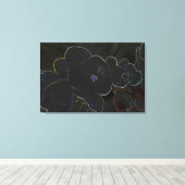 Blume Leinwanddruck (Insitu (Holzboden))