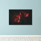 Blume Leinwanddruck (Insitu (Holzboden))