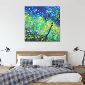 Blume Leinwanddruck (Insitu (Schlafzimmer))