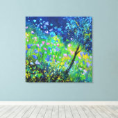 Blume Leinwanddruck (Insitu (Holzboden))