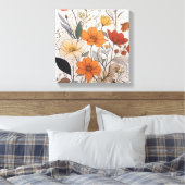 Blume Leinwanddruck (Insitu (Schlafzimmer))