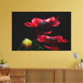 Blume Leinwanddruck (Insitu (Wohnzimmer))