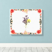 Blume Leinwanddruck (Insitu (Holzboden))