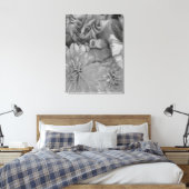 Blume Leinwanddruck (Insitu (Schlafzimmer))