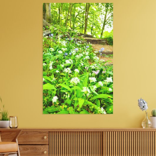 Blume Leinwanddruck (Insitu (Wohnzimmer))