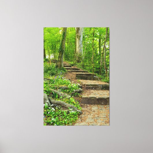 Blume Leinwanddruck (Vorderseite)