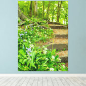 Blume Leinwanddruck (Insitu (Holzboden))