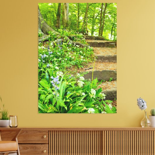 Blume Leinwanddruck (Insitu (Wohnzimmer))